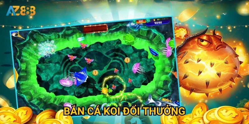 Tại sao bắn cá koi đổi thưởng tại Az888 lại thu hút triệu người chơi?